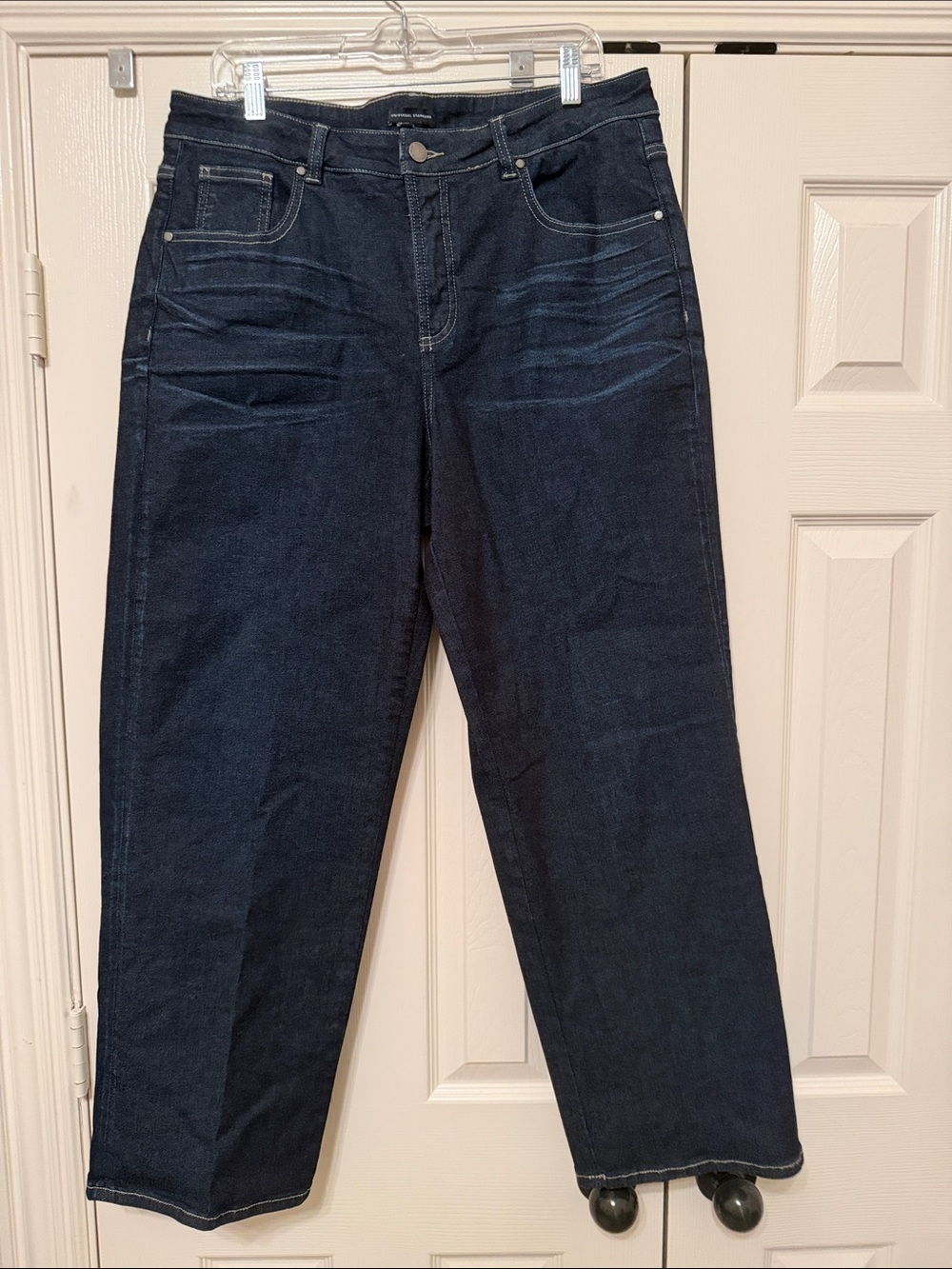 Universal Standard Women's Straight-Leg Dark Indigo Jeans Sz 14 Long